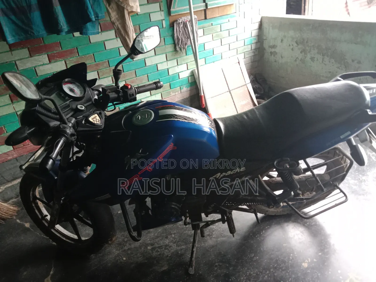 TVS Apache RTR 160 2V 2020 Blue