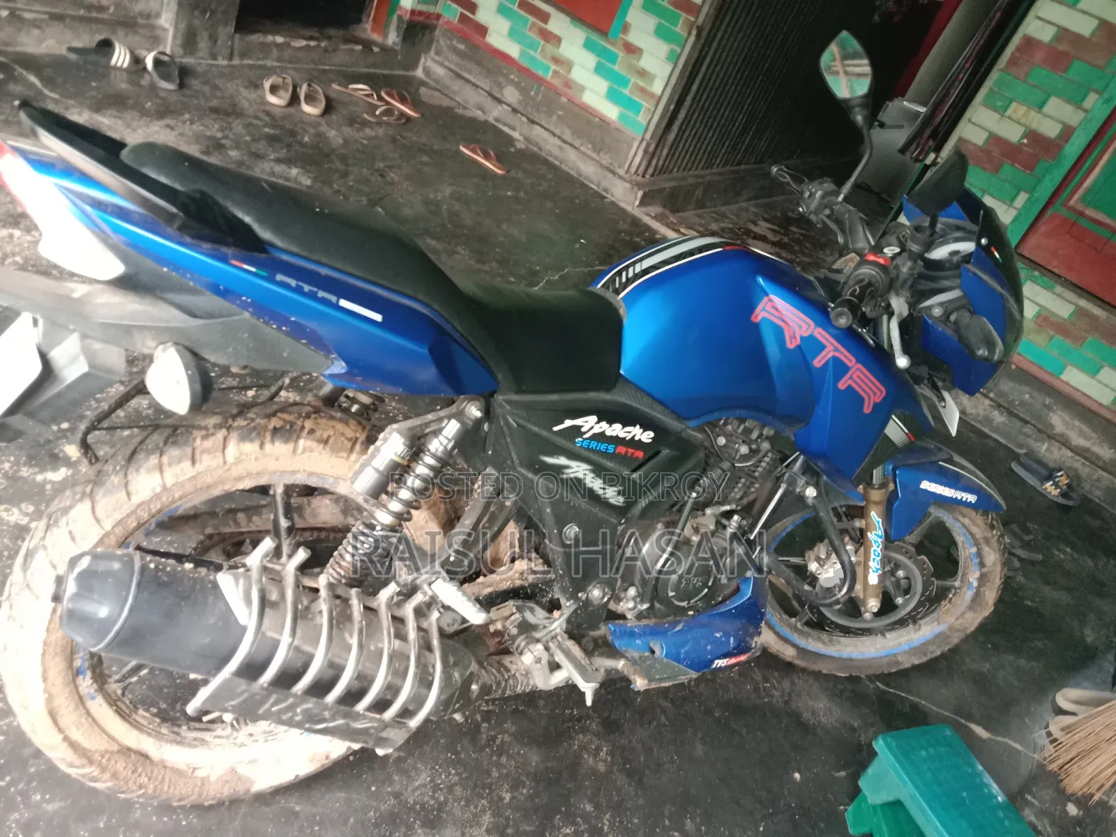 TVS Apache RTR 160 2V 2020 Blue