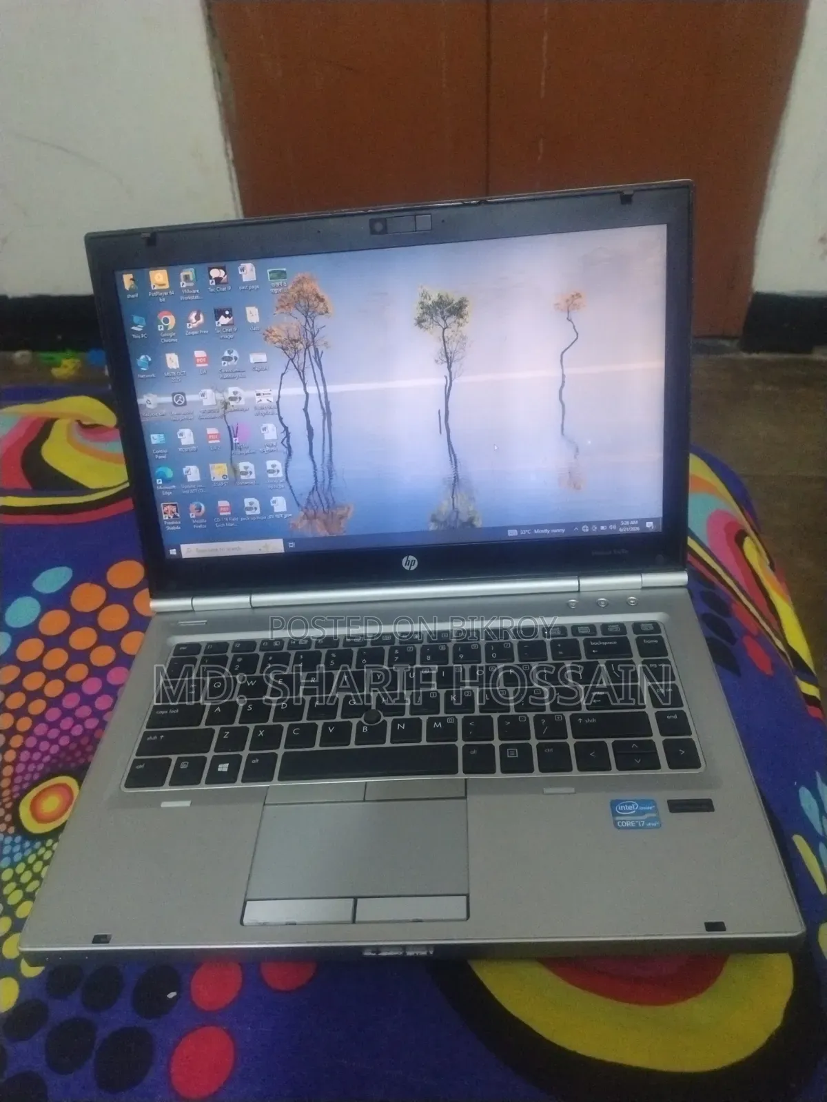 ল্যাপটপ HP EliteBook 8470P 8GB Intel Core i7 HDD 500GB