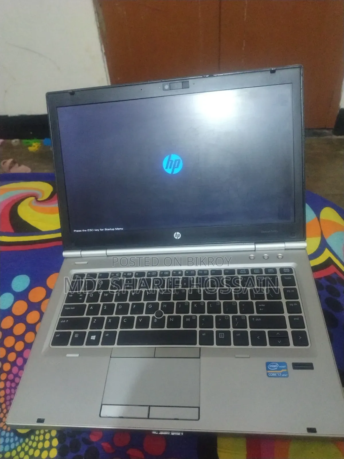 ল্যাপটপ HP EliteBook 8470P 8GB Intel Core i7 HDD 500GB