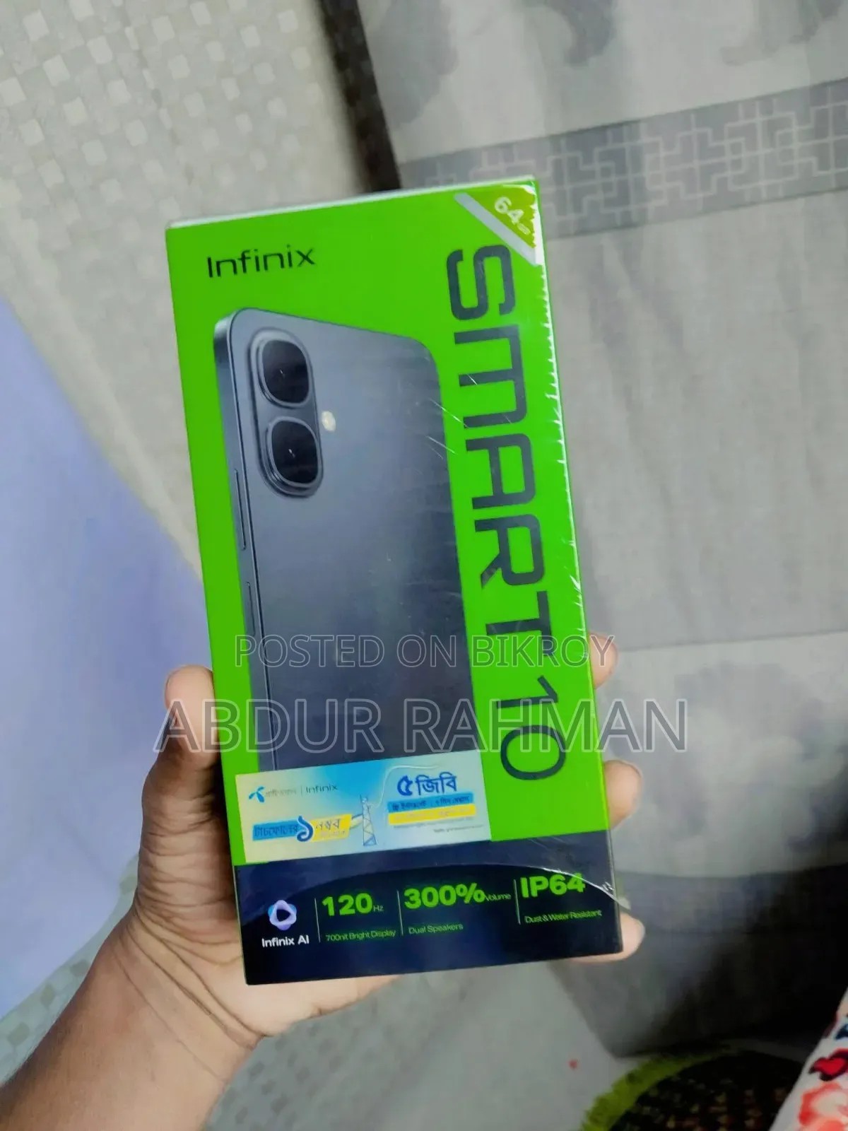 Infinix Smart 10 64 GB Gray
