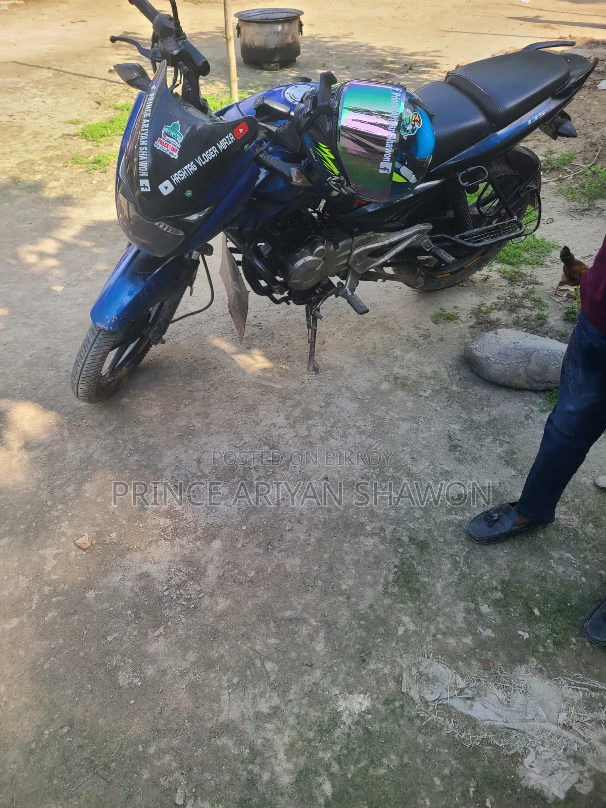 Bajaj Pulsar 135 LS 2013 Blue