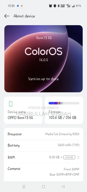 Oppo Reno 256 GB