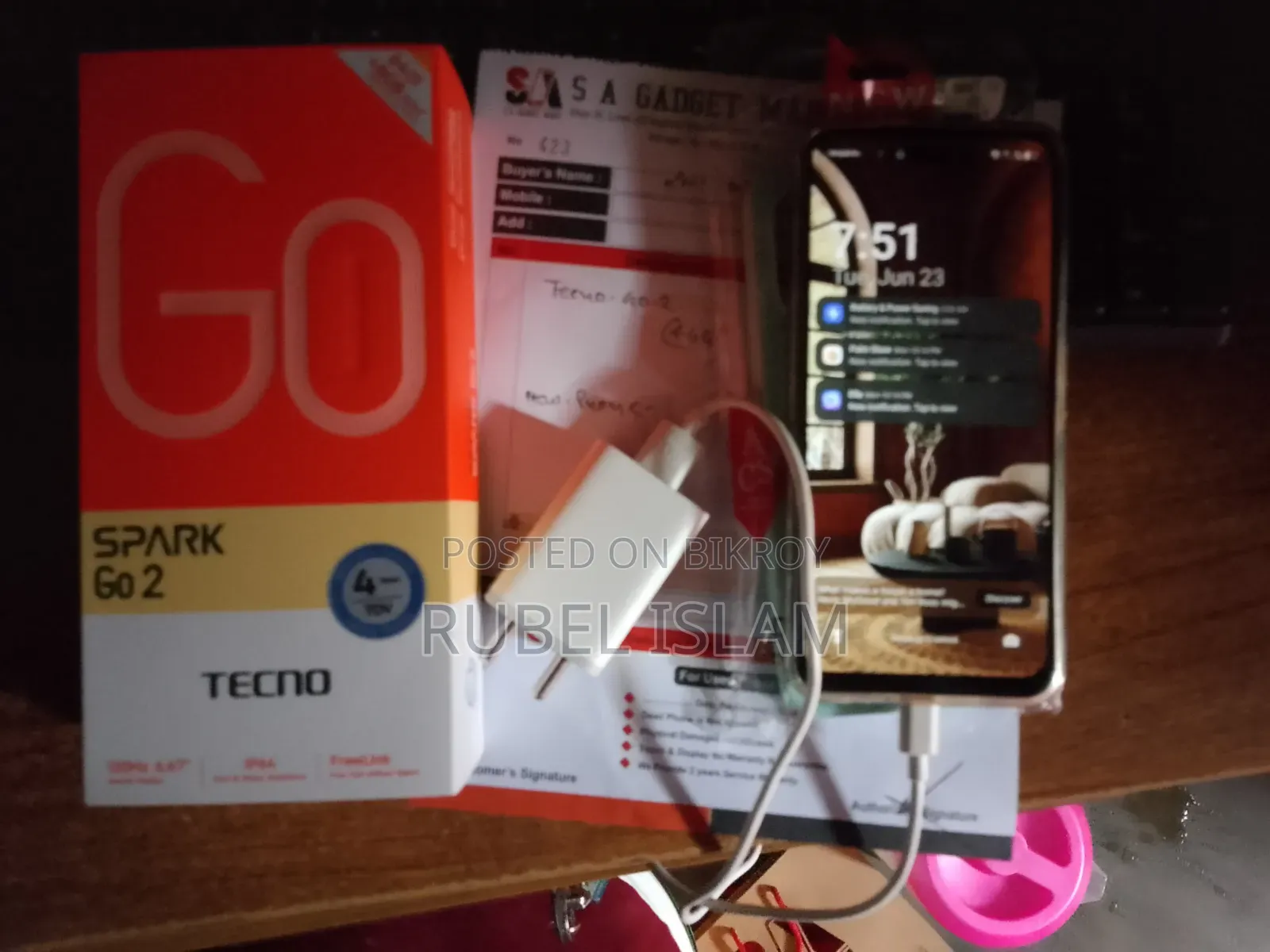 Tecno Spark Go 64 GB Blue
