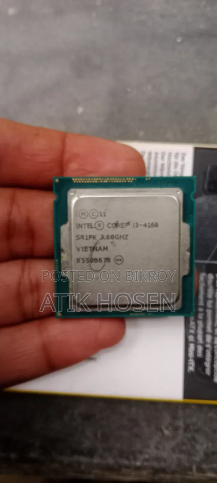 Intel Core I3 4160 (4th Generation)