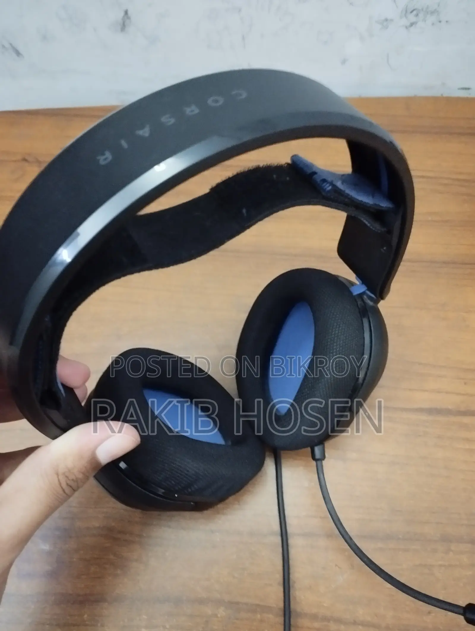 Corsair Hs35 V2 Gaming Headset (Blue)