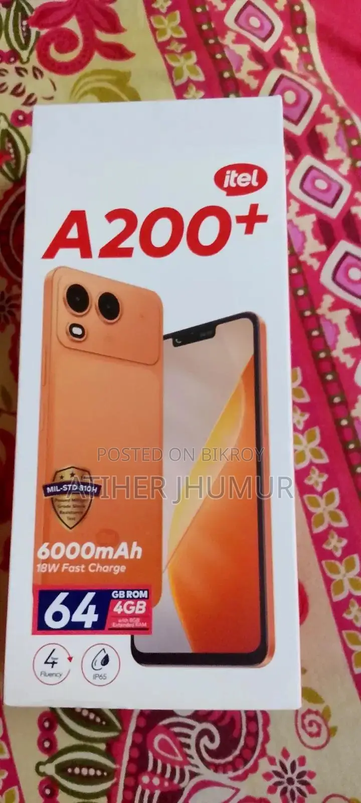 Itel A200+ 64 GB Silver