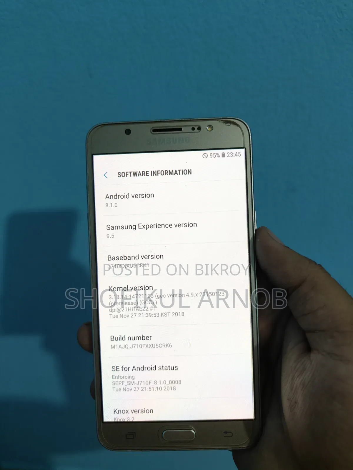 Samsung Galaxy J7 16 GB Gold