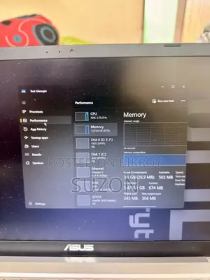 Laptop Asus 4GB Intel Celeron HDD+SSD 256GB