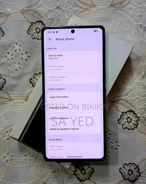Google Pixel 7 Pro 256 GB Black