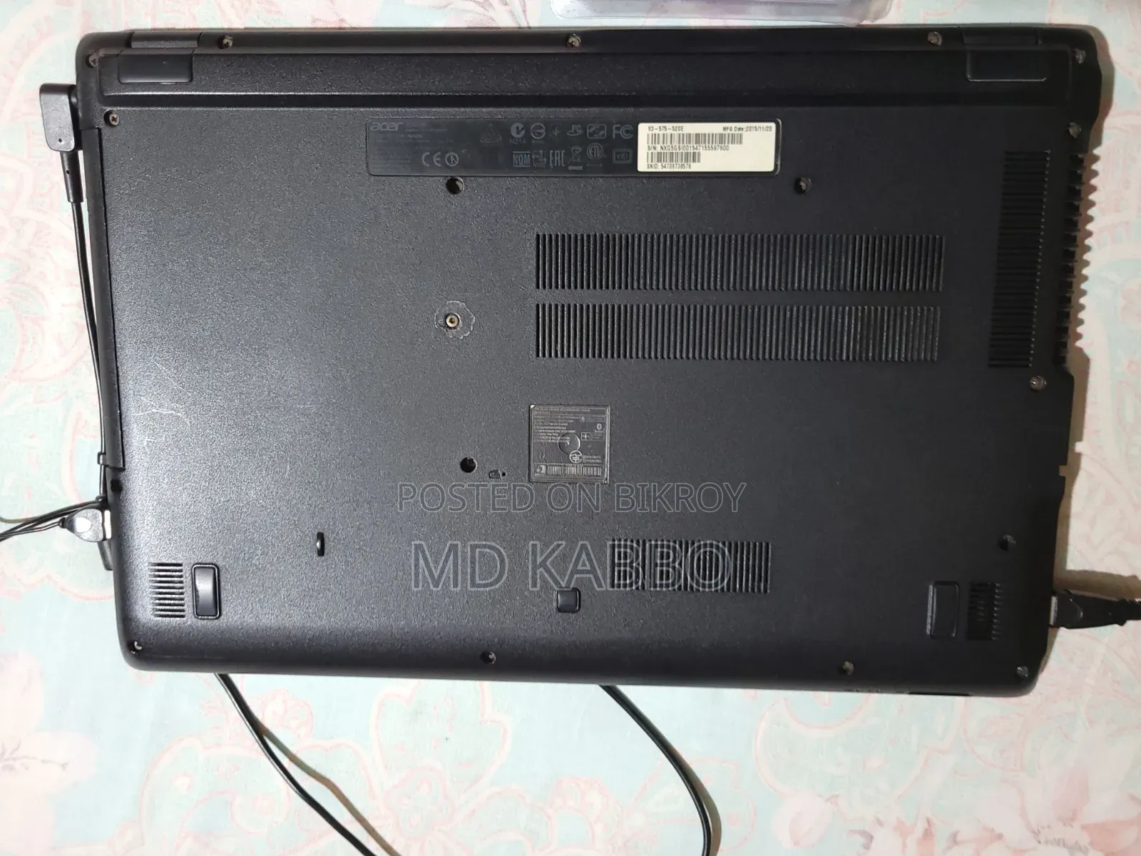 Laptop Acer Aspire V3-575G 8GB Intel Core i5 HDD+SSD 1T