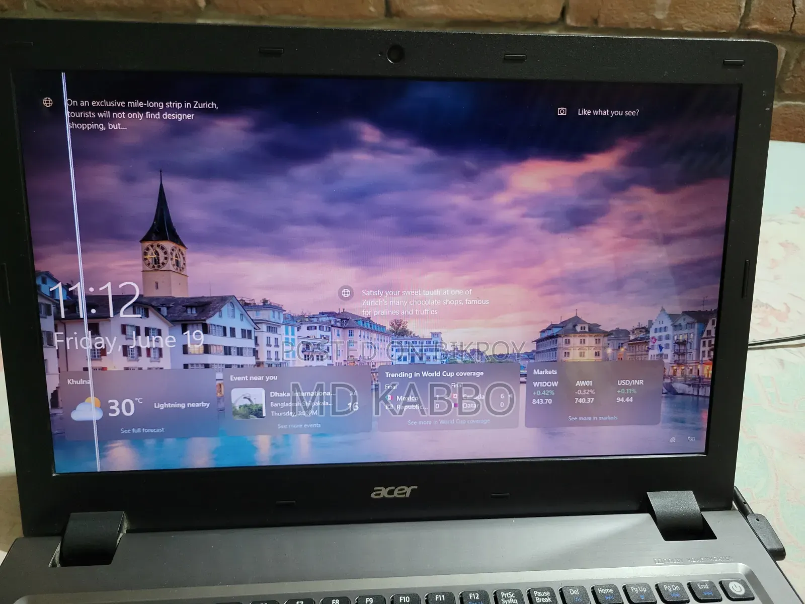 Laptop Acer Aspire V3-575G 8GB Intel Core i5 HDD+SSD 1T