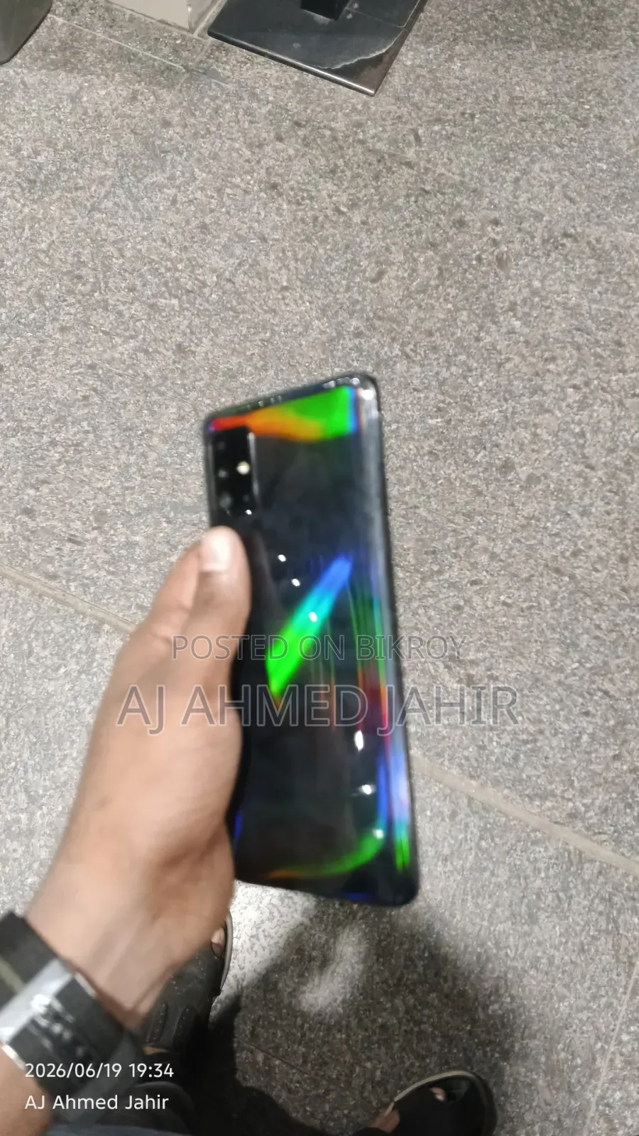 স্যামসাং গ্যালাক্সি এ৫১ ১২৮ জিবি কালো