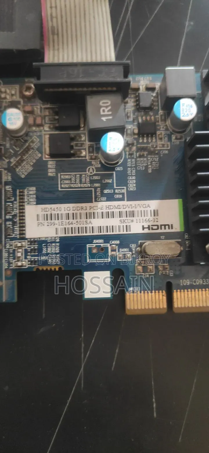 Sapphire Hd5450 2gb Gddr3 Pcie Dvi/Vga/Hdmi Silent Graphics Card
