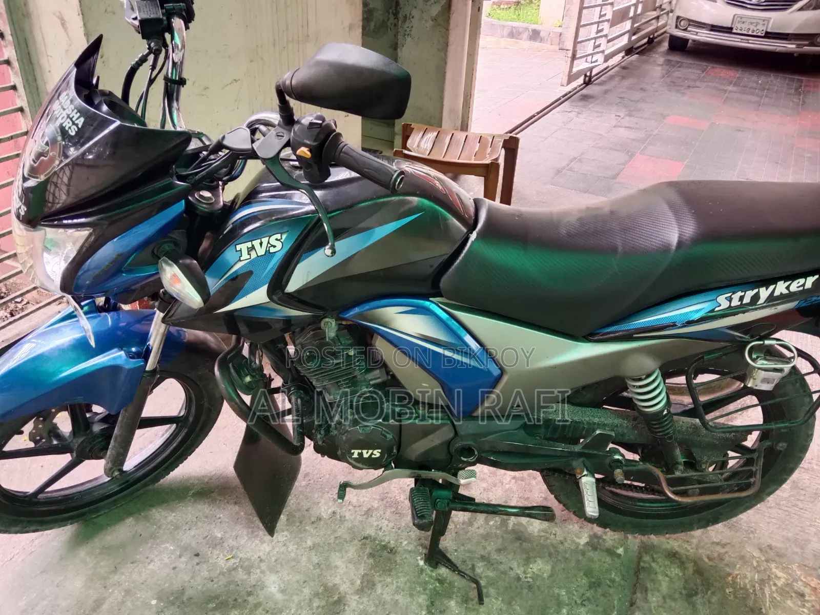TVS Stryker 125 2018 Blue