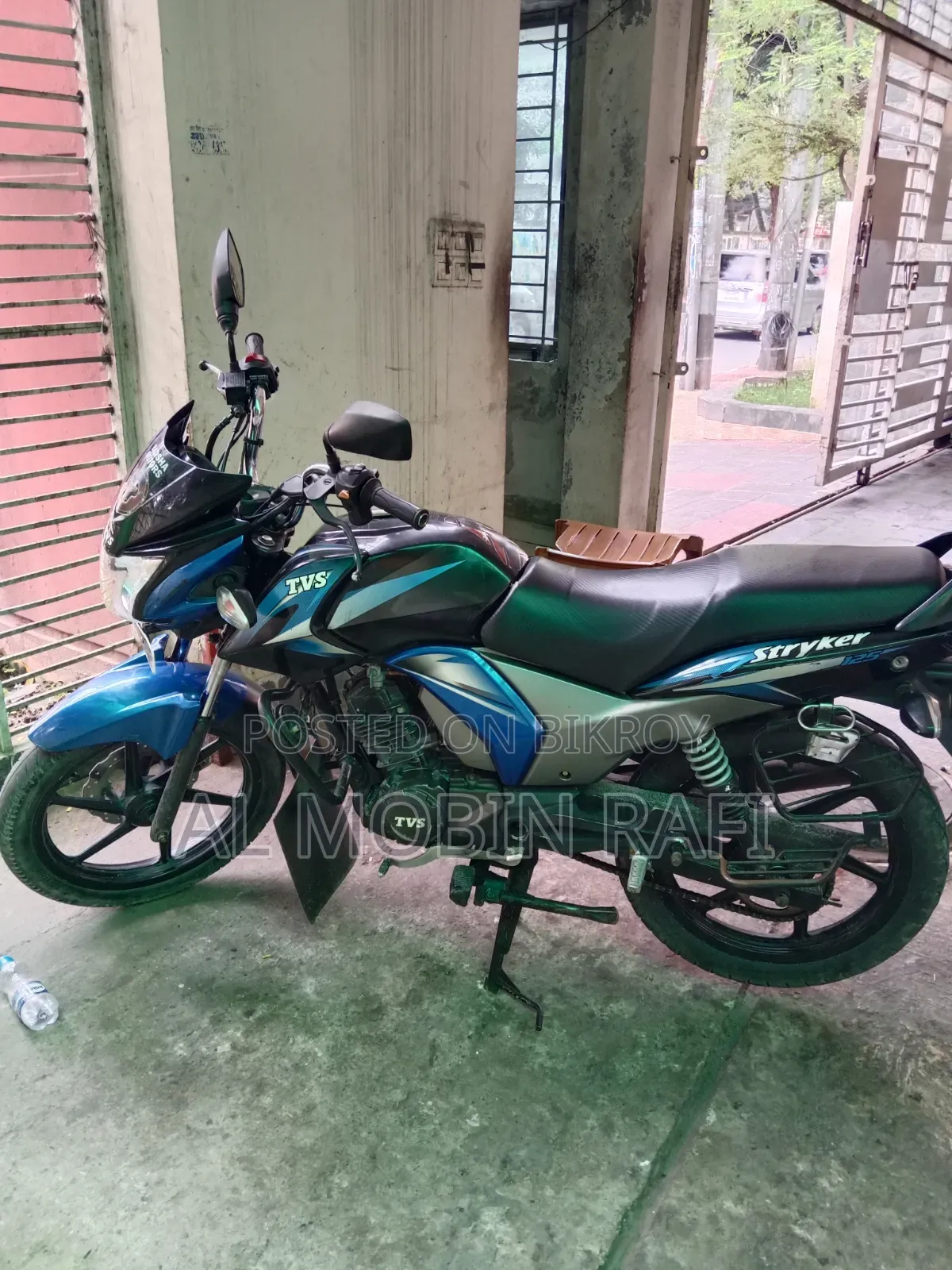 TVS Stryker 125 2018 Blue