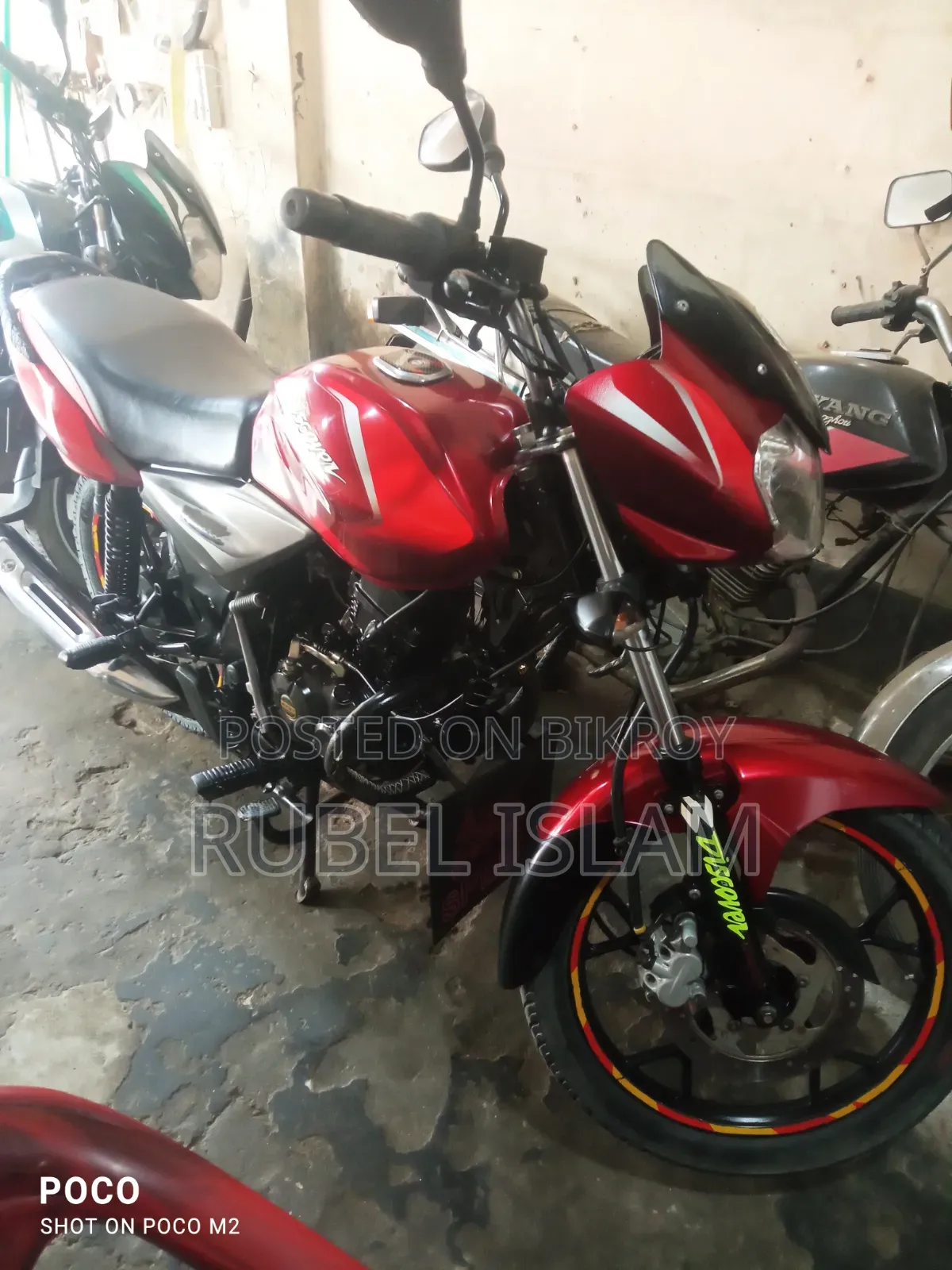 Bajaj Discover 110 2020 Red