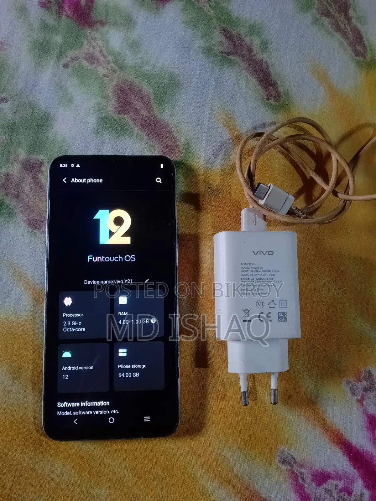 Vivo Y21 64 GB Bronze