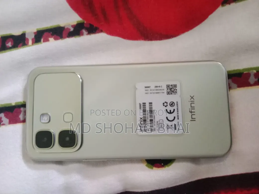 Infinix Note Edge 256 GB Silver