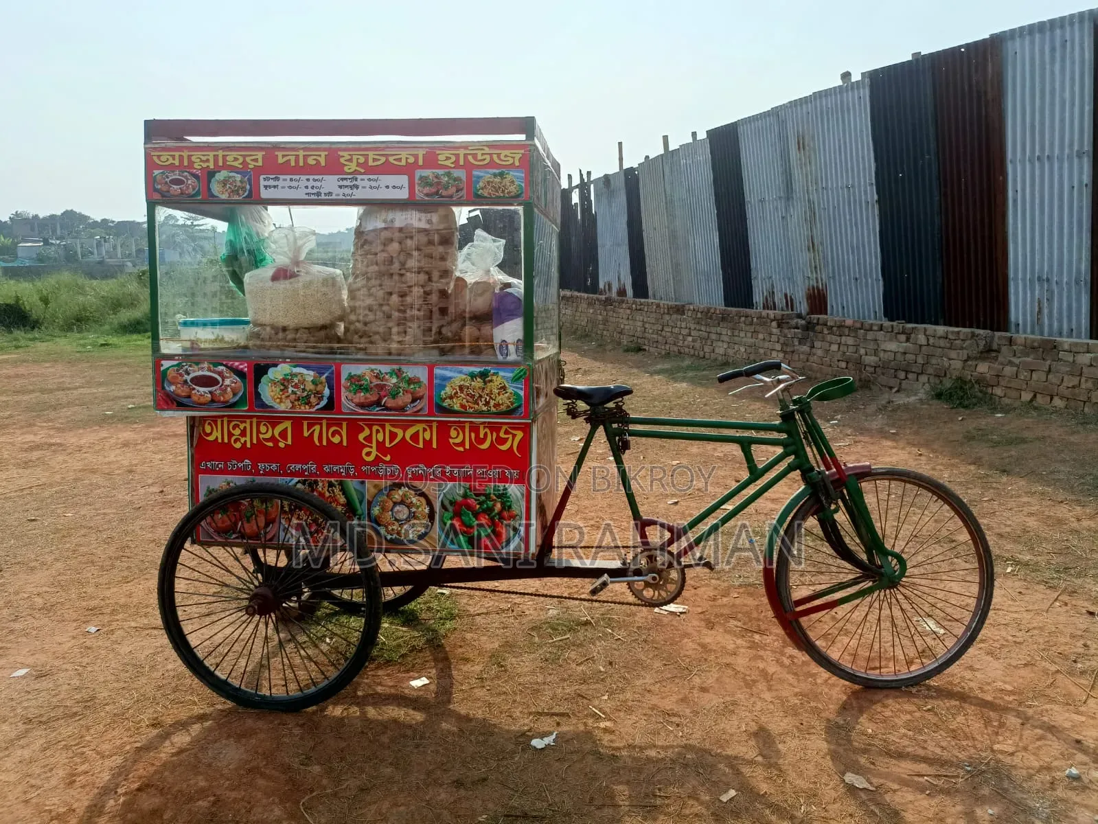 Chatpati Fuchka Cart for Sale