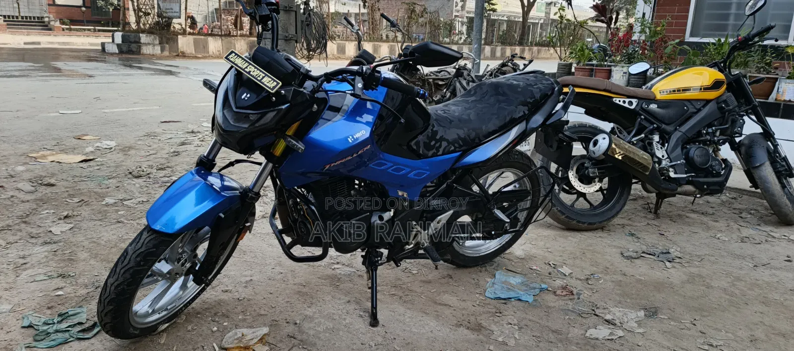 Hero Thriller 160R 2021 Blue