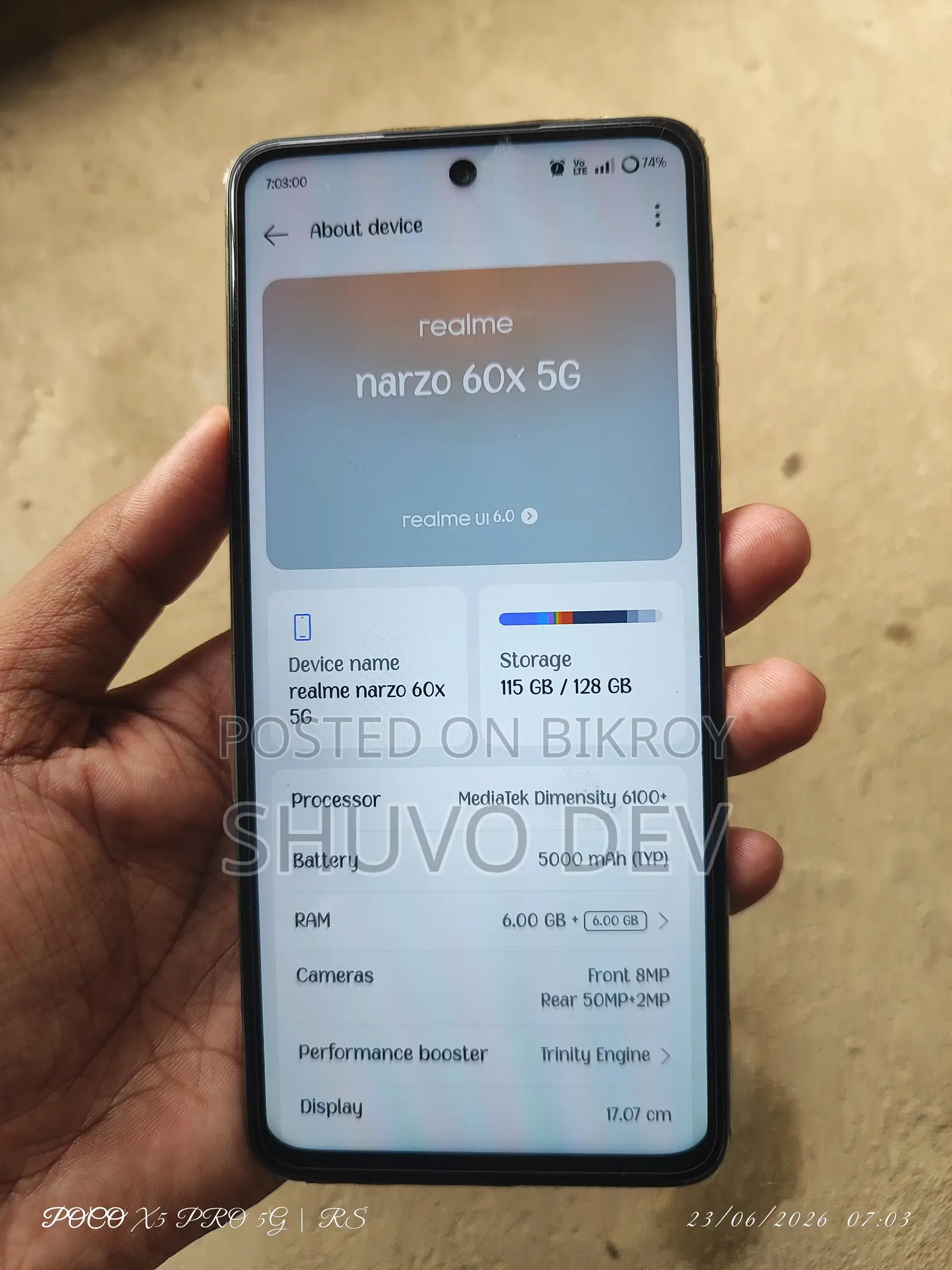 Realme 128 GB