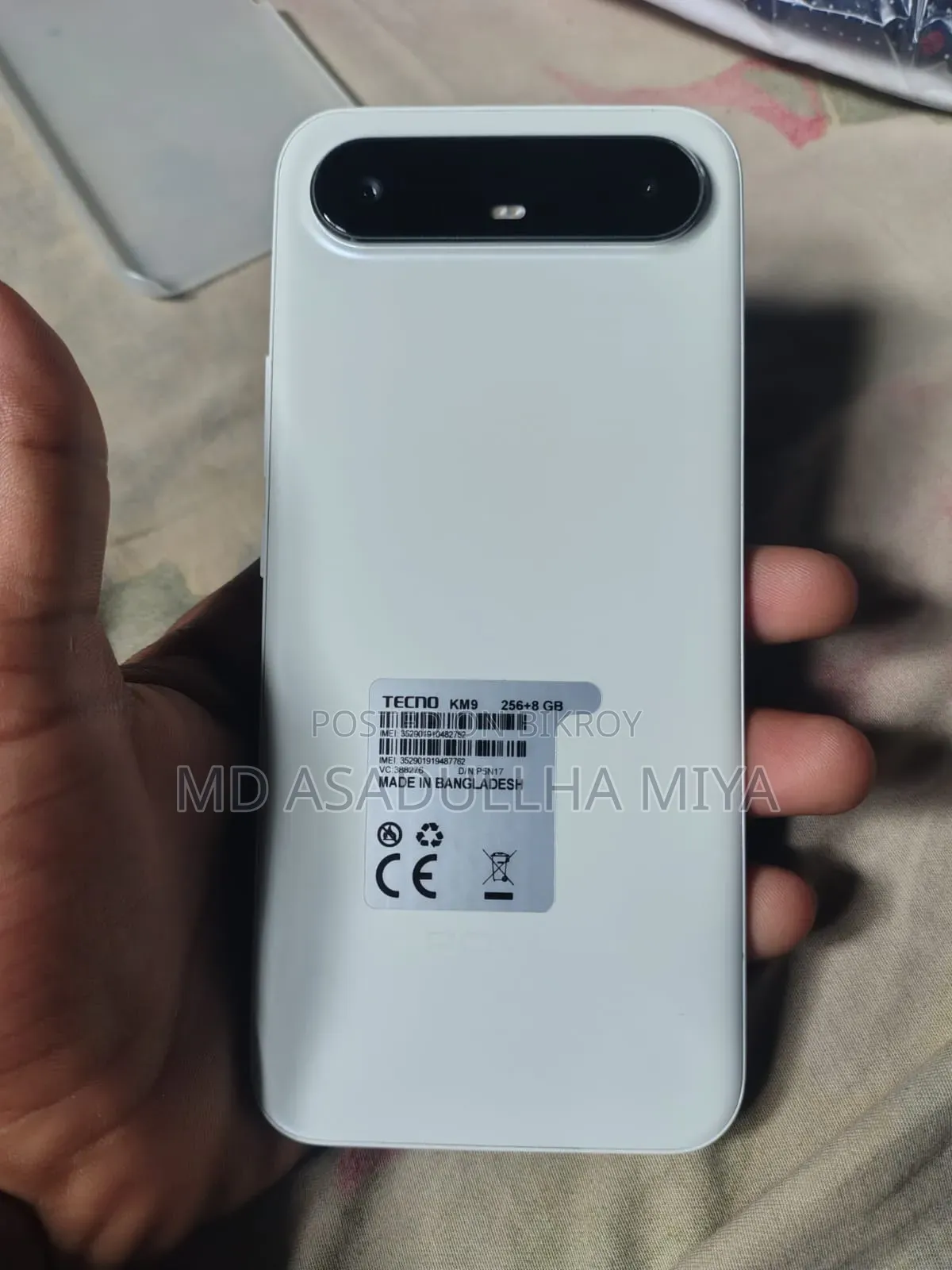 New Tecno Spark 40 256 GB White