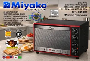 Electric Oven Mt 836 Rc (36 Ltr)
