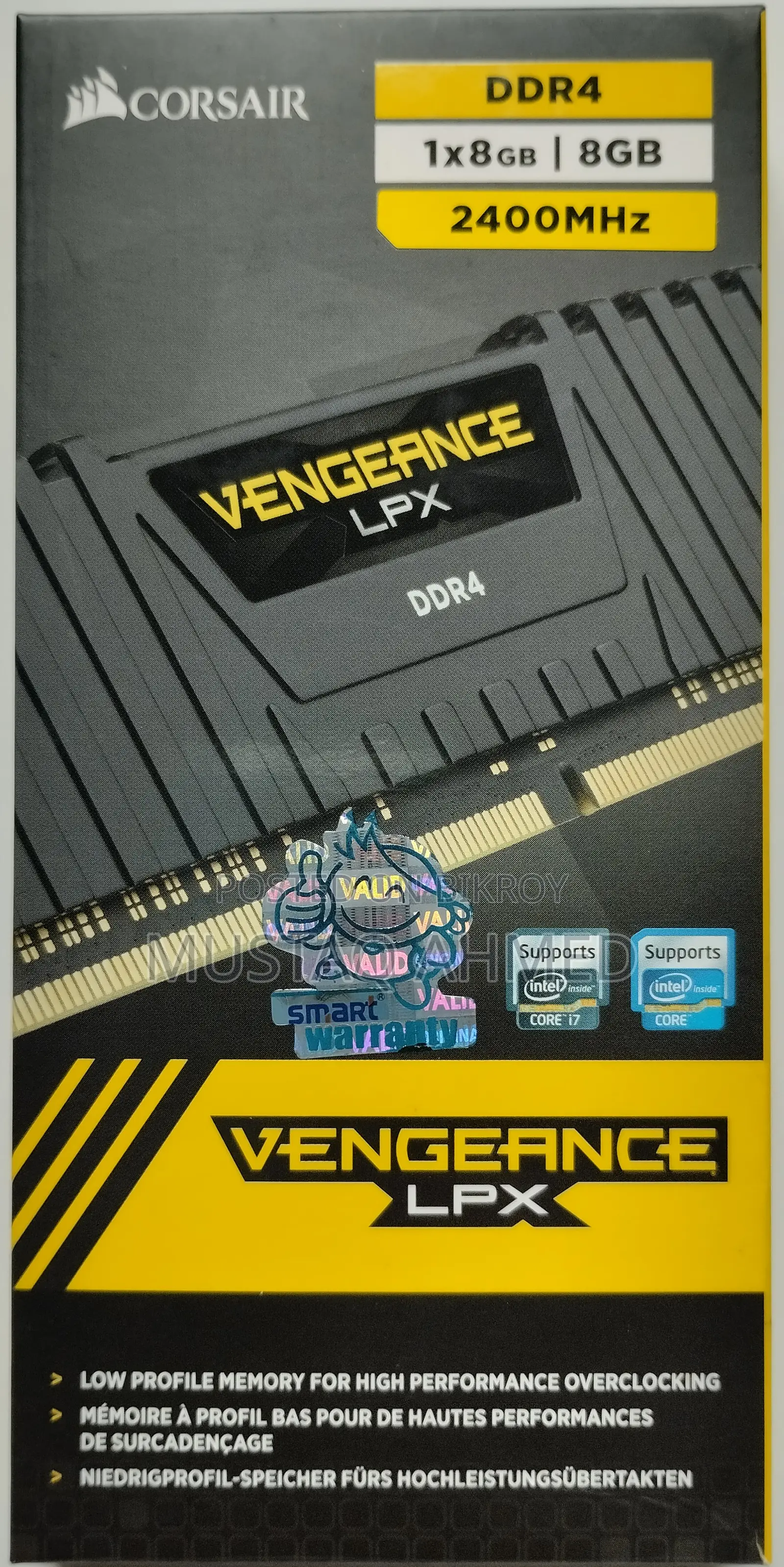 Corsair Vengeance LPX 1*8gb Ddr4 2400mhz Ram