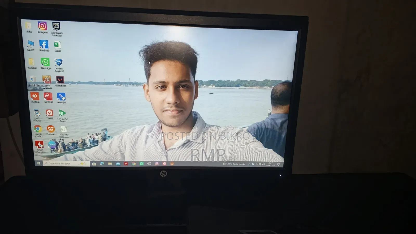 Desktop Computer HP 200 G4 8GB AMD SSD 128GB