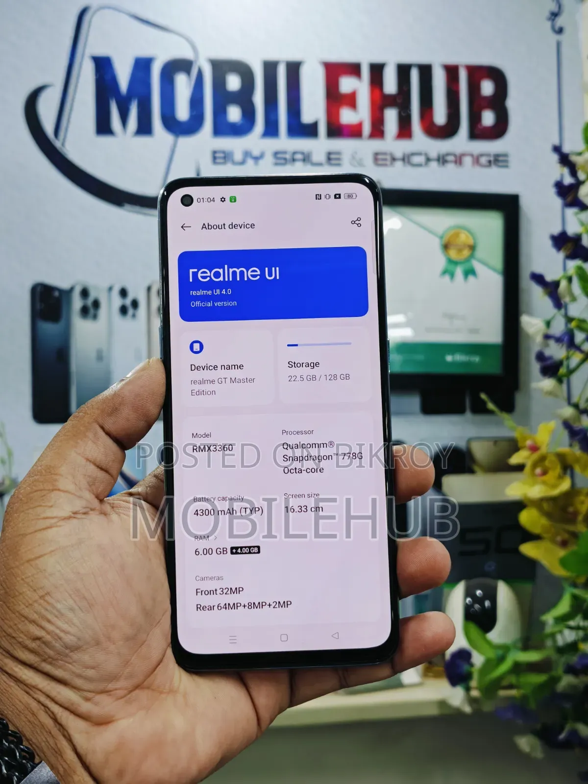 Realme GT Master Edition 128 GB White