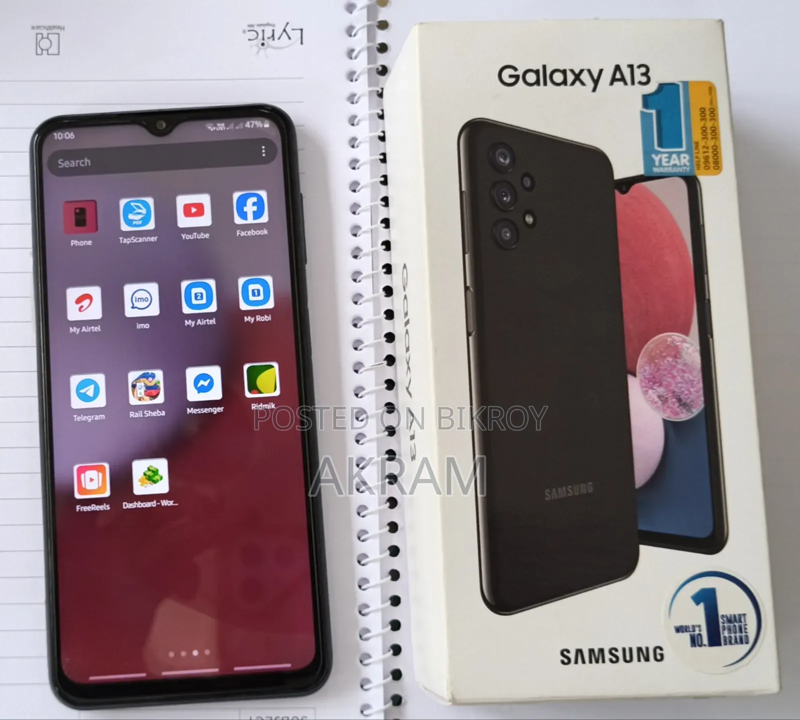 Samsung Galaxy A13 64 GB Black