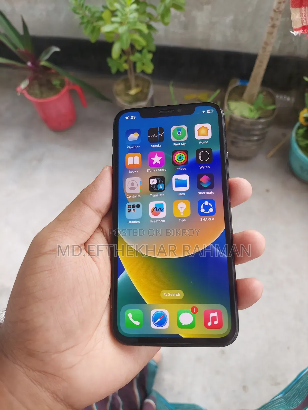 Apple iPhone X 64 GB Black