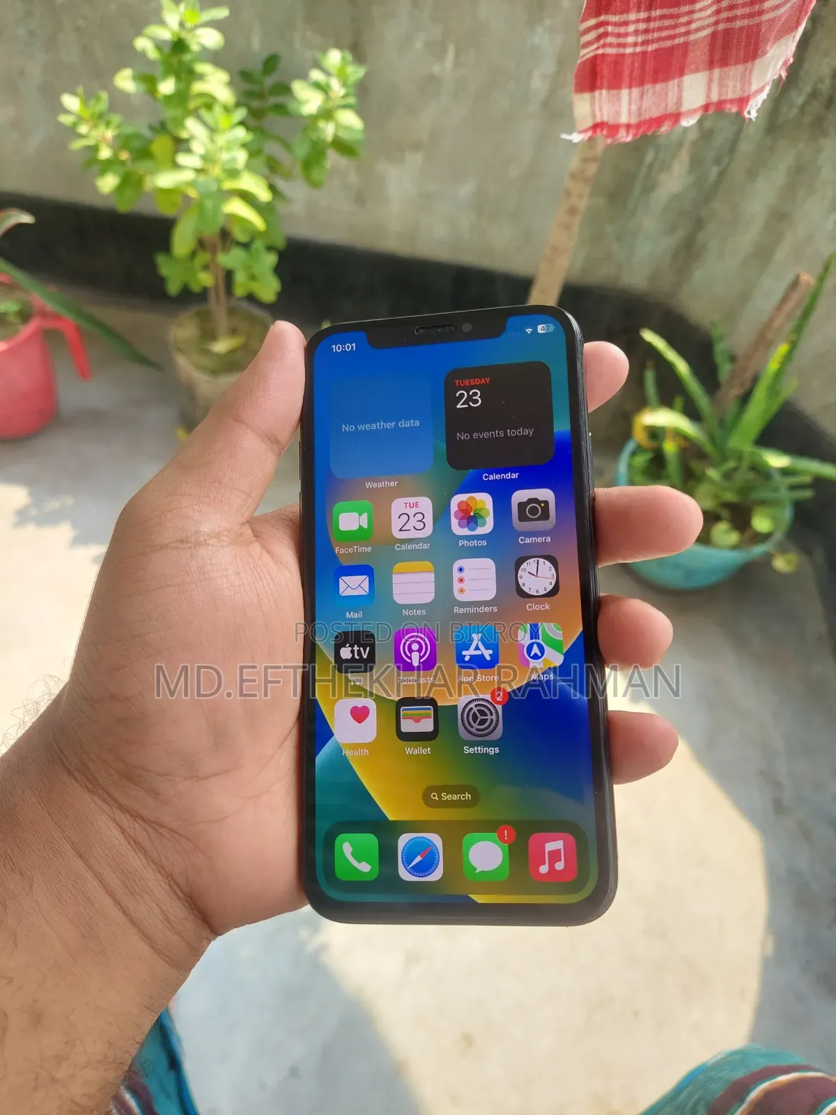 Apple iPhone X 64 GB Black