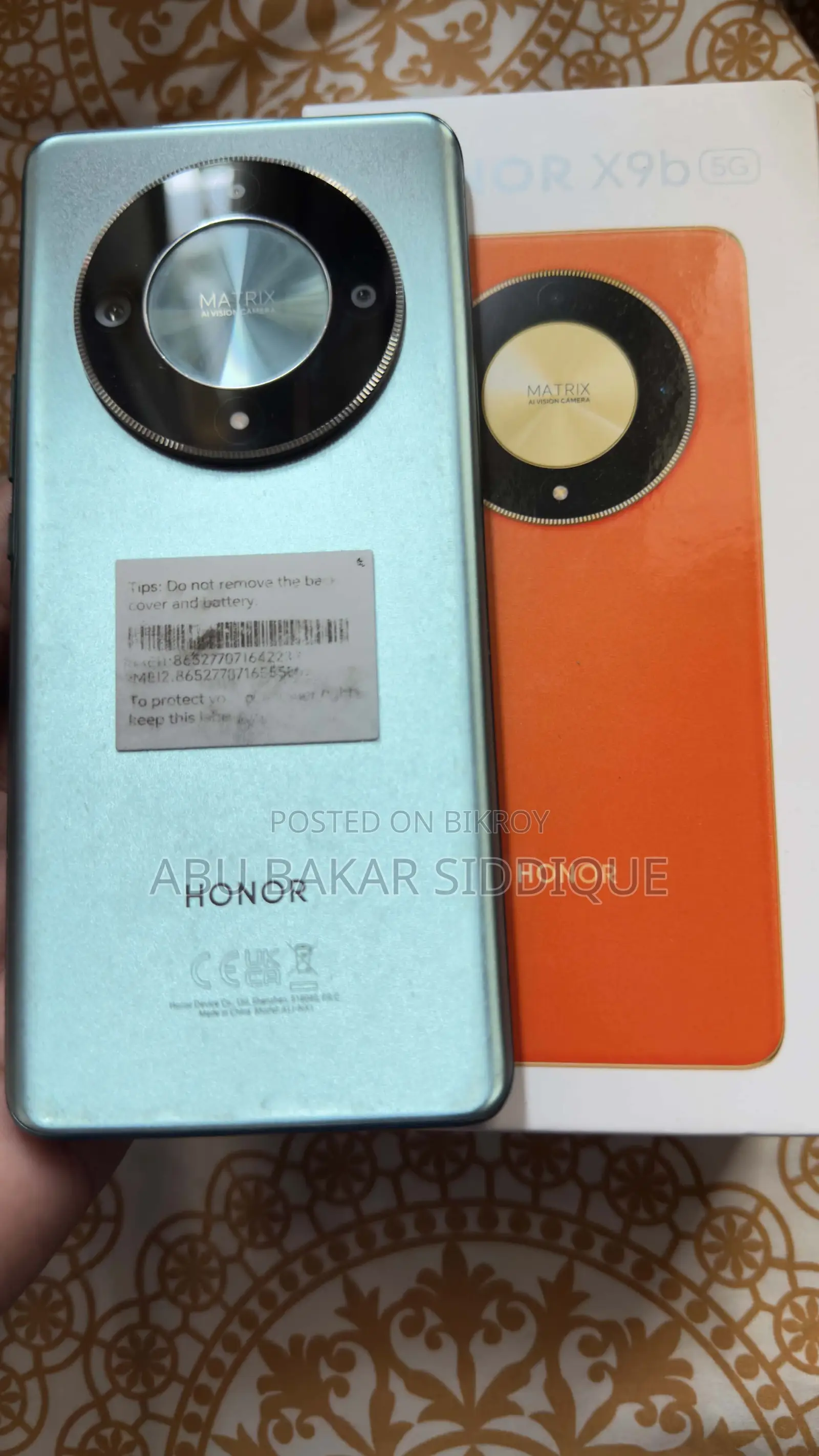 New Honor X9b 5G 256 GB Green