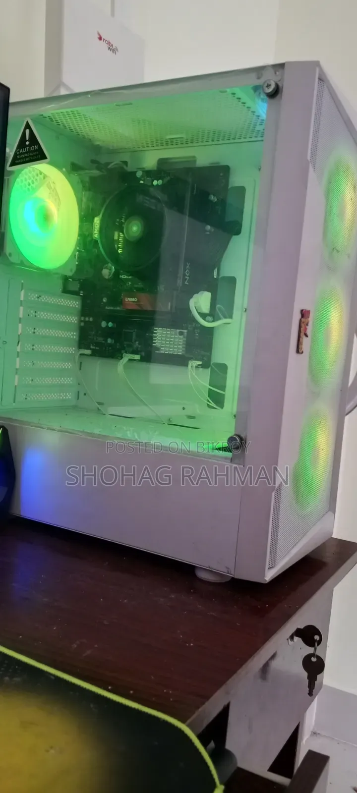 New Desktop Computer 8GB AMD Ryzen 5 SSD 512GB