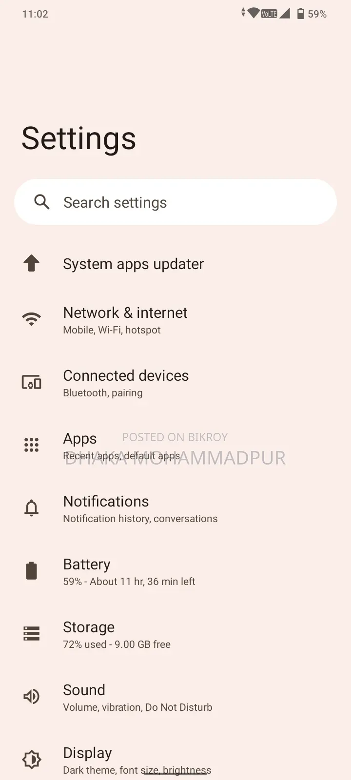 Xiaomi Redmi A1+ 32 GB Gold