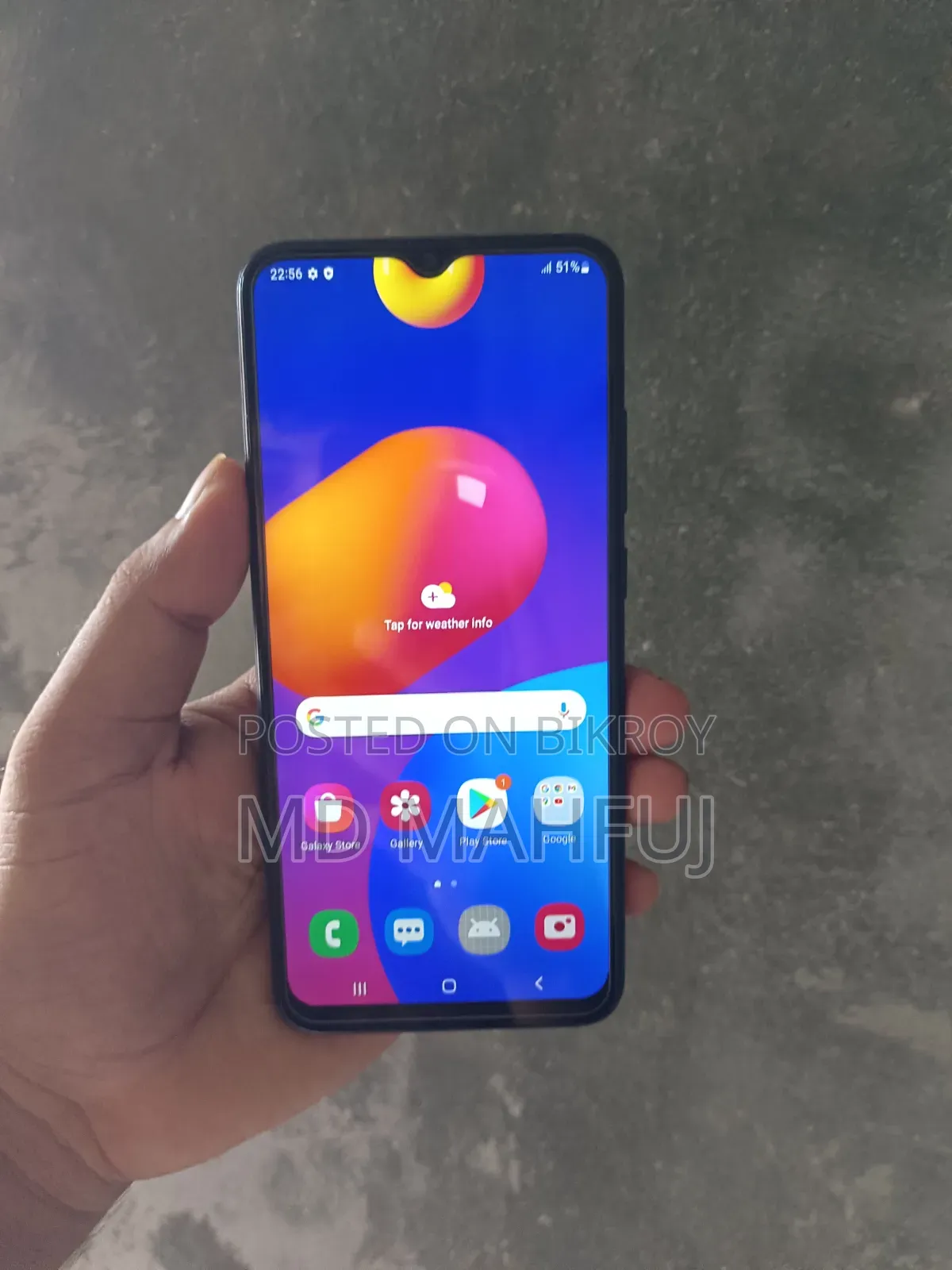 Samsung Galaxy M02s 64 GB Blue
