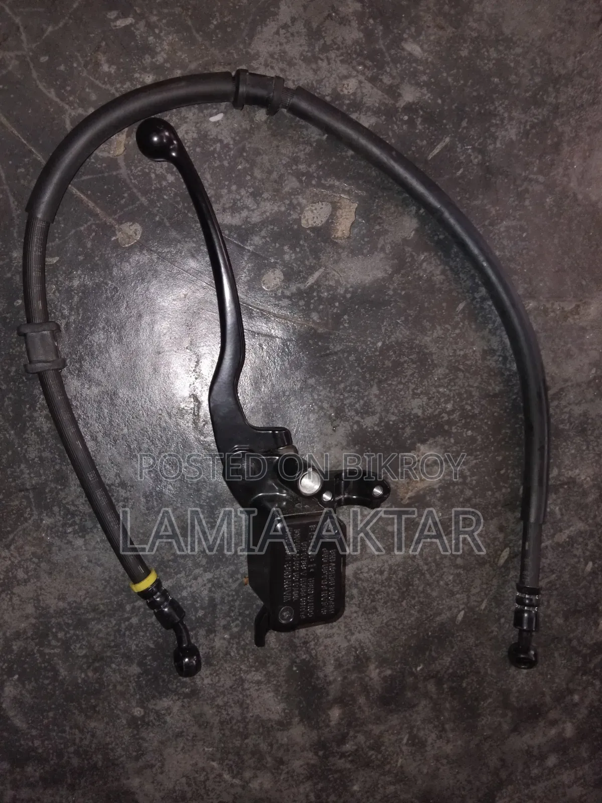 Suzuki Gixxer Fi Disk Er Original Master Sylinder and Hose Pipe