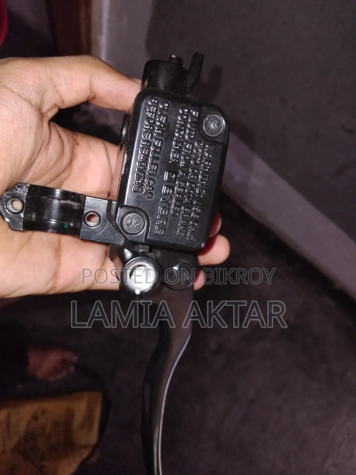 Suzuki Gixxer Fi Disk Er Original Master Sylinder and Hose Pipe