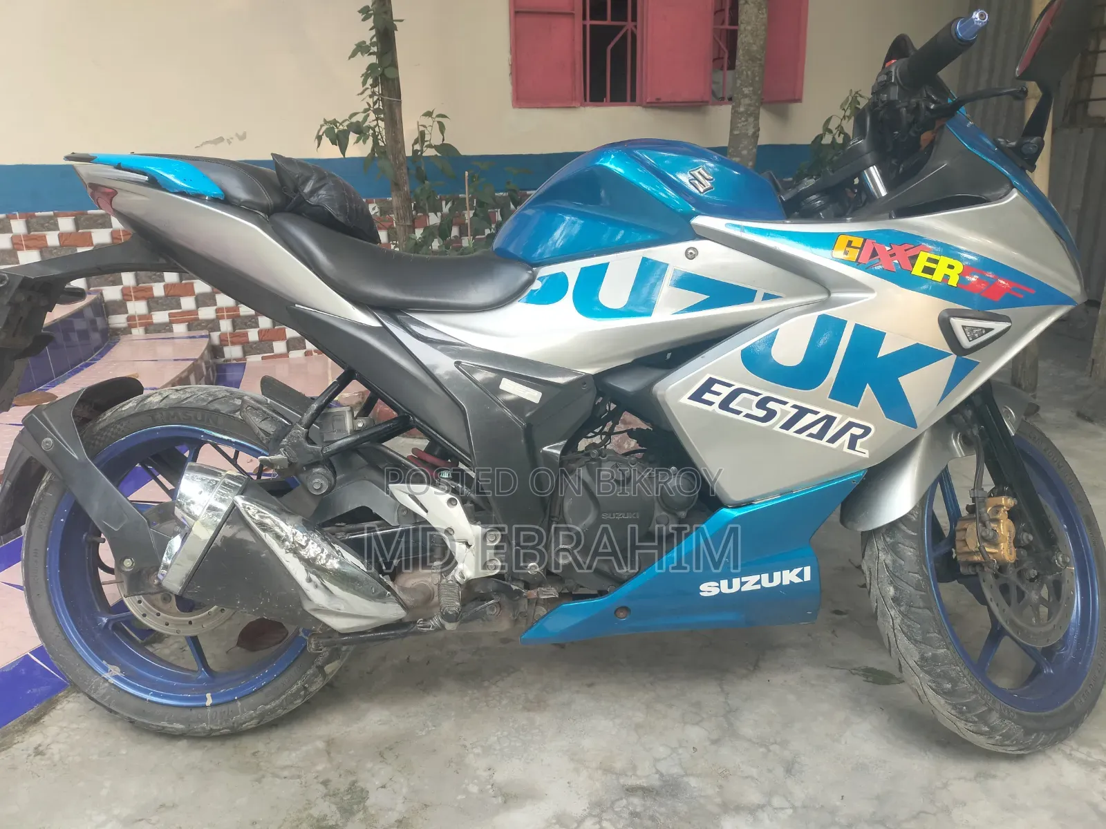 Suzuki Gixxer SF FI 2019 Blue