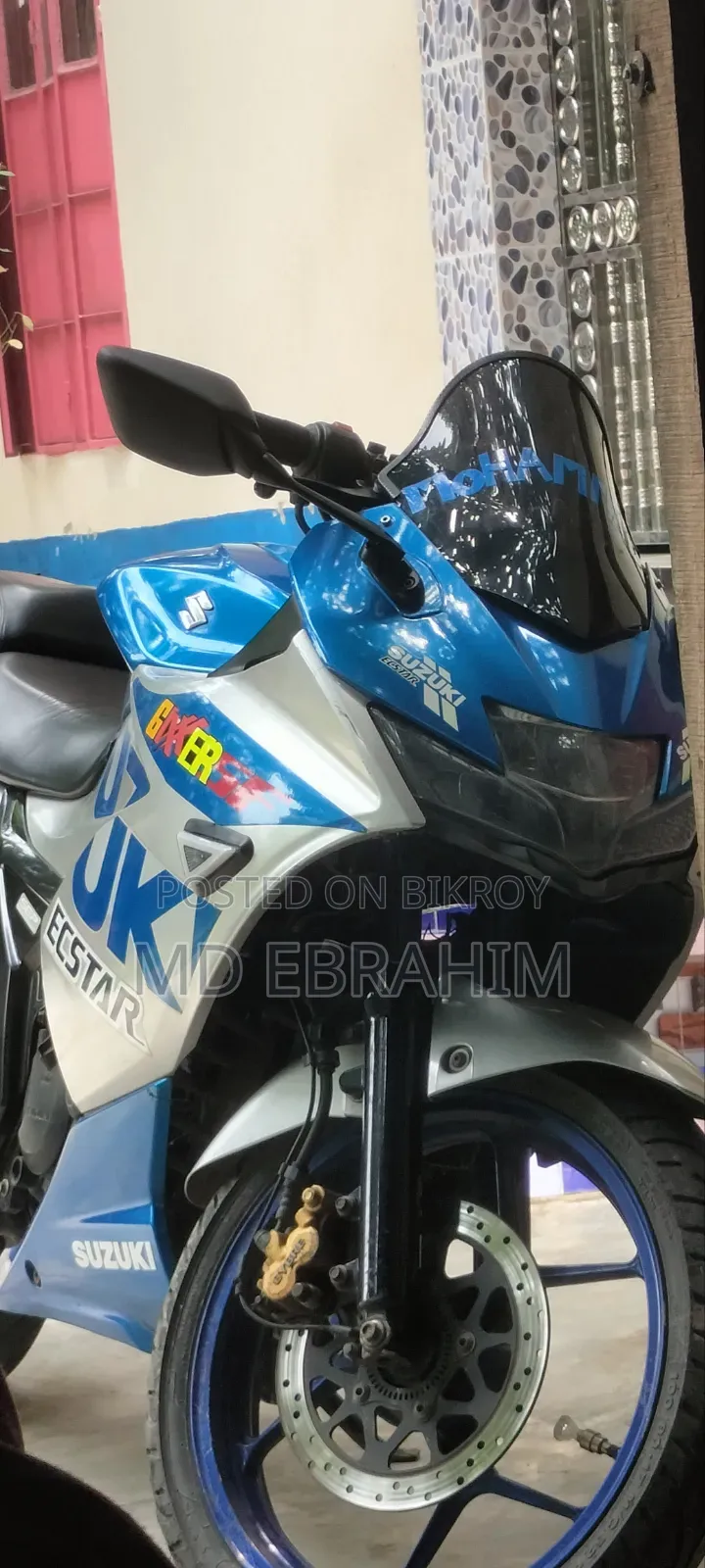 Suzuki Gixxer SF FI 2019 Blue