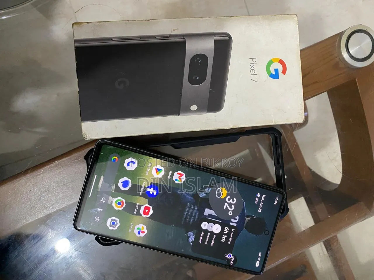 গুগল পিক্সেল ৭ ১২৮ জিবি কালো