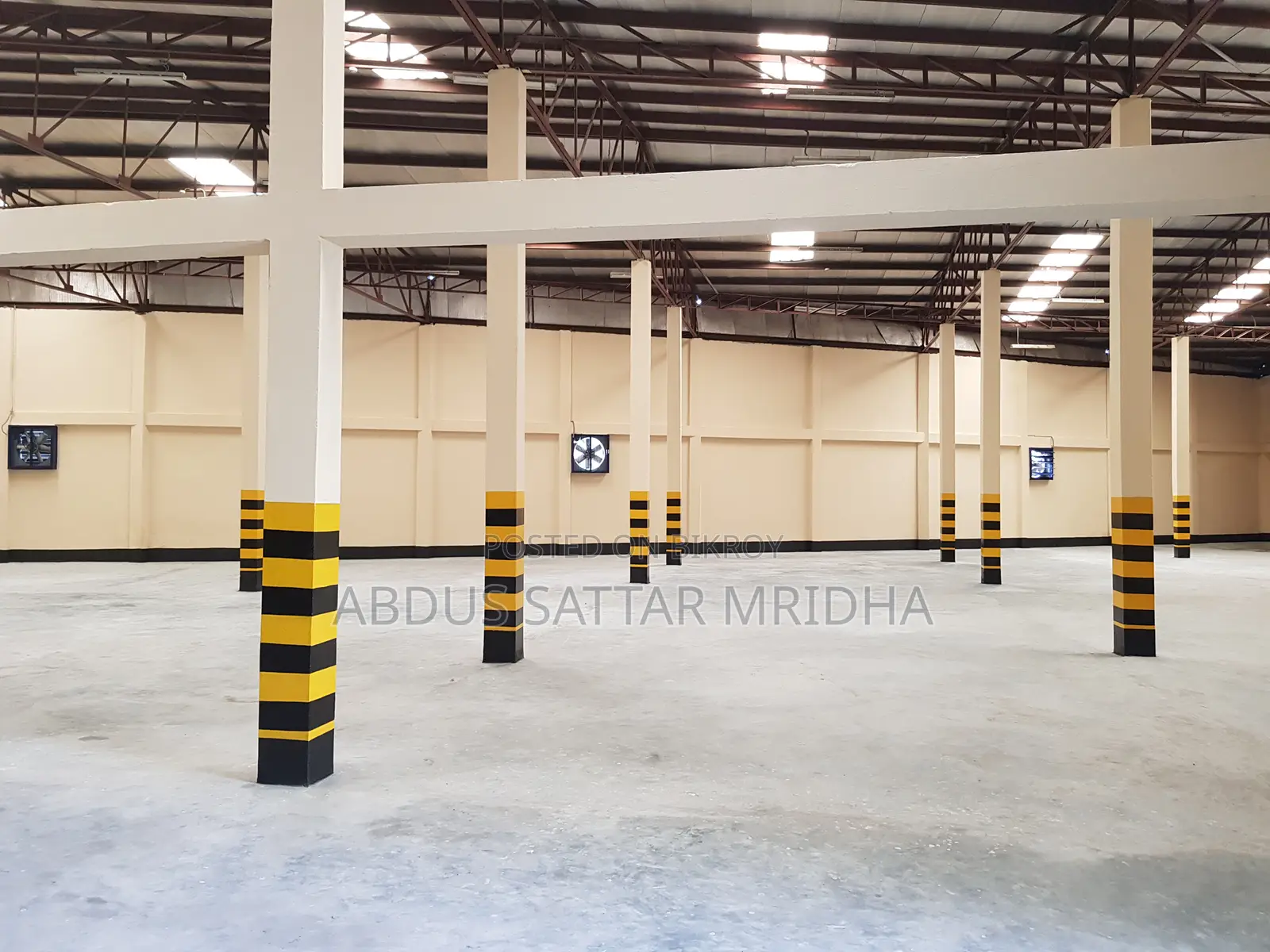 ৭২০০০ বর্গফুট শিল্প গুদাম শেড ভাড়ার জন্য