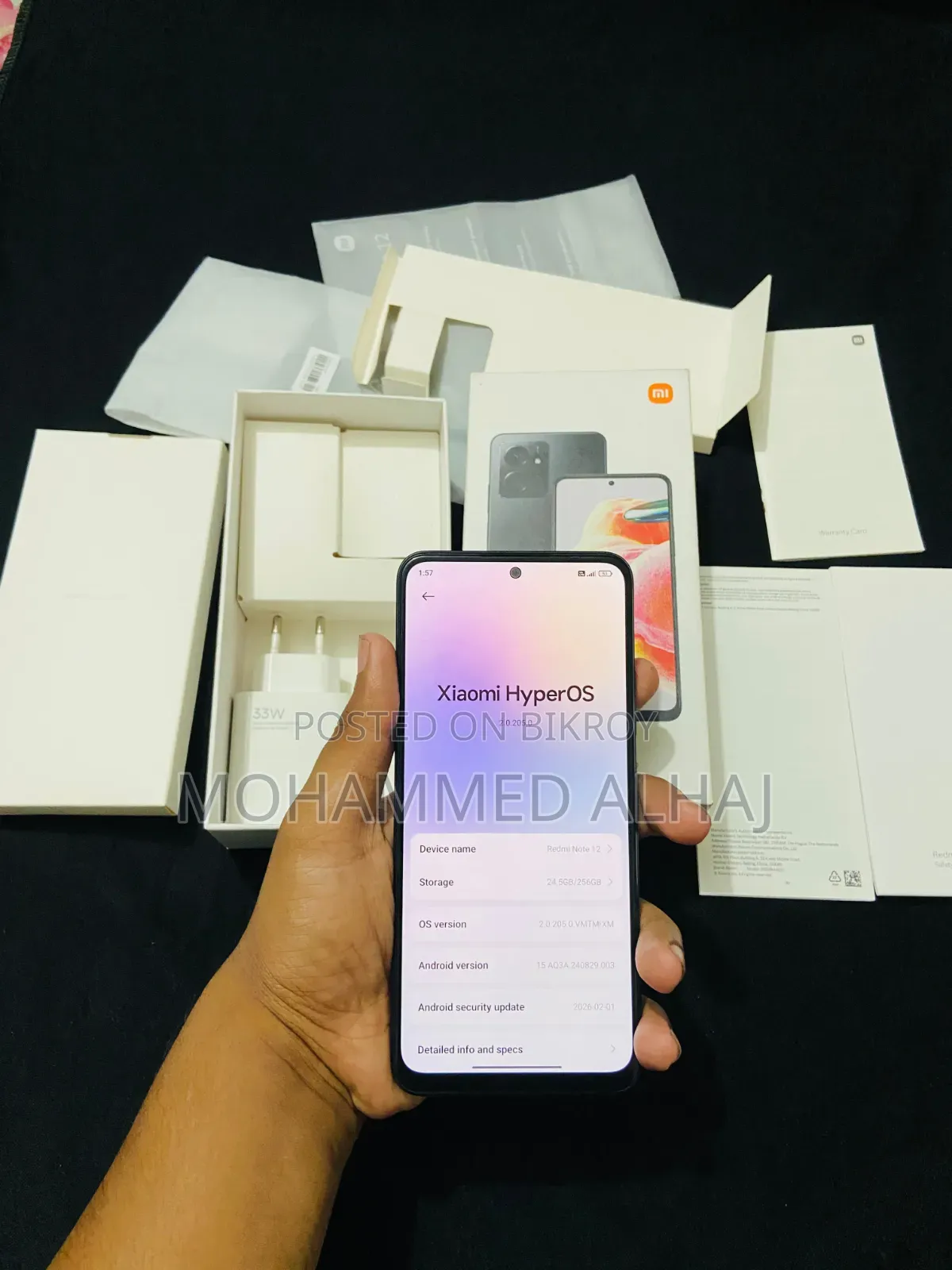 Xiaomi Redmi Note 12 256 GB Blue