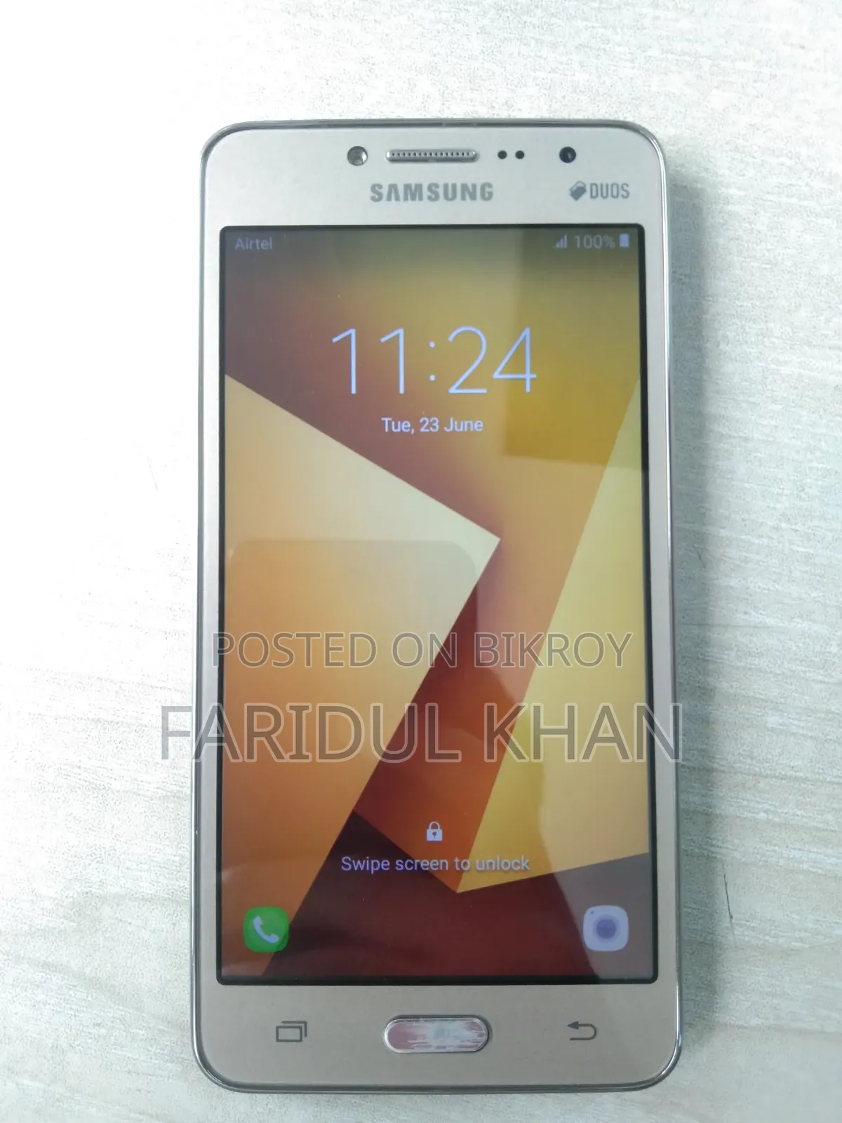 Samsung Galaxy Grand Prime Plus 8 GB Gold