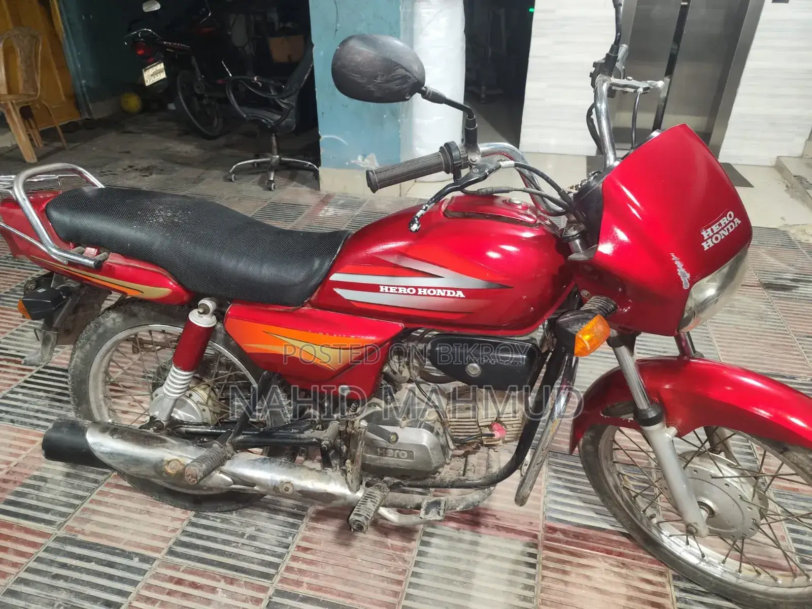 Hero Splendor Plus 2016 Red