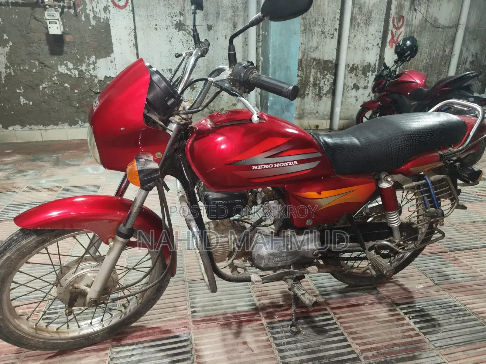 Hero Splendor Plus 2016 Red
