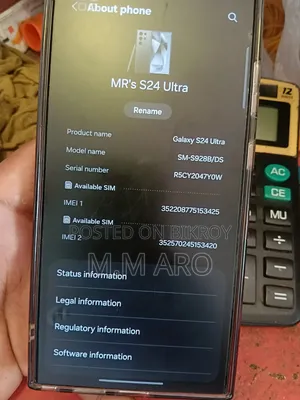 Samsung Galaxy S24 Ultra 256 GB Gray