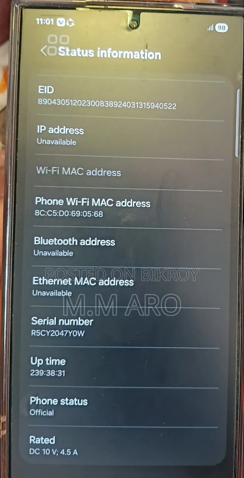 Samsung Galaxy S24 Ultra 256 GB Gray